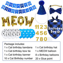 Nœud papillon anniversaire JOTFA ajustable pour un look chic.