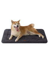 Joydeco tapis-lit chien caisse réversible, surface ultra-douce pour le repos.