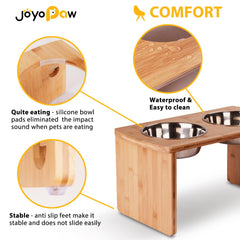 JOYOPAW: support en bambou durable et élégant pour chien