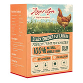 Sac Joyprotyn de larves noires séchées, source nutritive pour volailles.