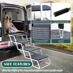 Joyrally escalier-chien pour véhicule sportif stabilité accrue