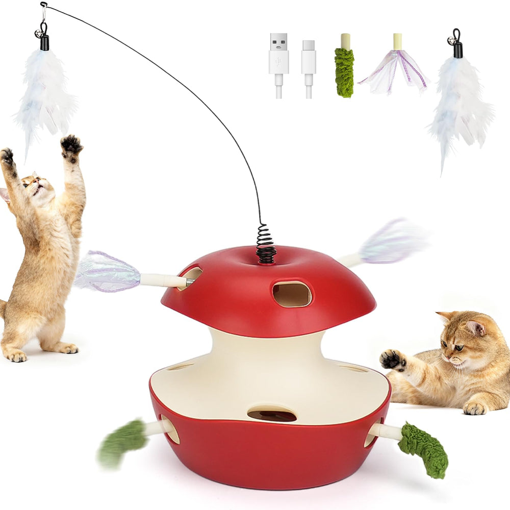 Joytale chat-jouet-interactif 10-trous: stimulation mentale et amusement durable.