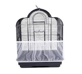 JOYUETLAN couverture filet cage oiseaux graines: réduit les déchets et simplifie le nettoyage.
