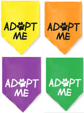 Bandanas JPB Adopt Me: ensemble de 4 couleurs pour varier le look du chien.