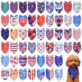 JpGdn bandanas chien lot 100 pièces, drapeau américain pour fêtes.