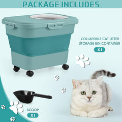 Juexica Litière avec pelle incluse pour nettoyage rapide