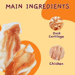 Jungle Calling jerky-poulet : récompense savoureuse idéale pour l'entraînement et les promenades.