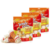 Jungle Calling: os wrap poulet 6,5 pouces, ideal pour grandes races et mastication durable.