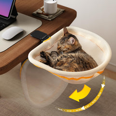 JUNSPOW lit-bureau-chat-pliable: gain d’espace et praticité.