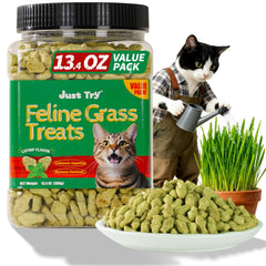 Friandise Just Try saumon pour chat, goût savoureux et digestion potentielle