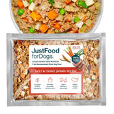 JustFoodForDogs alimentation froide pour chien – texture appétissante.