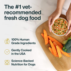 JustFoodForDogs bol chien – repas congelé apprécié par les chiens