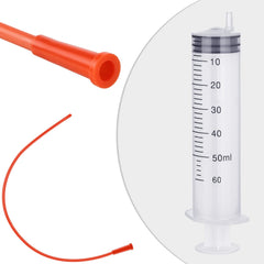 Tuyau d’alimentation Jutom 8 FR rouge pour un débit contrôlé.