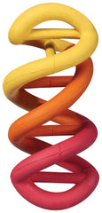 JW Dogs in Action: jouet spirale en caoutchouc pour mordiller durable et divertissant.