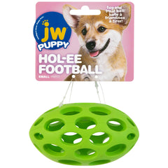 JW Pet Hol-ee Balle Puzzle petit 5 pouces, stimule la résolution de problèmes