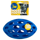 JW Hol-ee Football: balle puzzle en caoutchouc naturel, stimule l’esprit du chien.