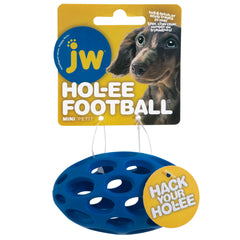 JW Hol-ee Football Mini: dispositif de distribution de friandises pour stimuler l’ingéniosité du chien.