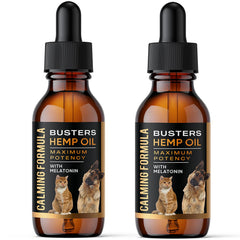 K2xLabs Busters huile apaisante dans sa bouteille, favorise le calme chez les chiens et chats.