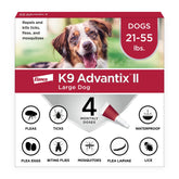 K9 Advantix II pour chien grand, application facile et pratique.