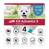 K9 Advantix II pour chien moyen – bouteille topique prête à l'emploi et facile.