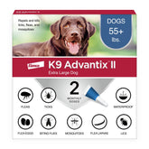 K9 Advantix II XL – bouteille topique prête à l’emploi pour grands chiens.