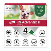 K9 Advantix – goutte d'application sur le petit chien pour lutter contre puces et tiques.