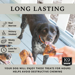 K9 Connoisseur os-boeuf-genou faible calorie: friandise naturelle pour chiens sensibles.