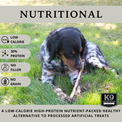 K9 Connoisseur emballage américain, produit naturel pour chiots jusqu'à 15 lb.