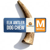 K9warehouse bois de cerf naturel, mordeur durable pour chien puissant.