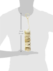 Bird Kabob Original : récompense naturelle pour oiseaux, divertissement sain.