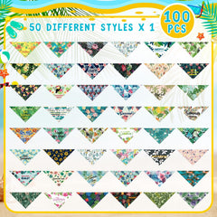 Bandana ajustable 65 x 45 cm Kacctyen pour tailles variées.