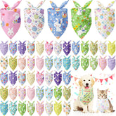 Bandanas Kacctyen imprimé lapin pour Pâques, idéal pour photos et fêtes.