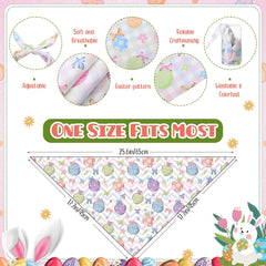Bandanas Kacctyen taille réglable, pratique pour chiens et chats.