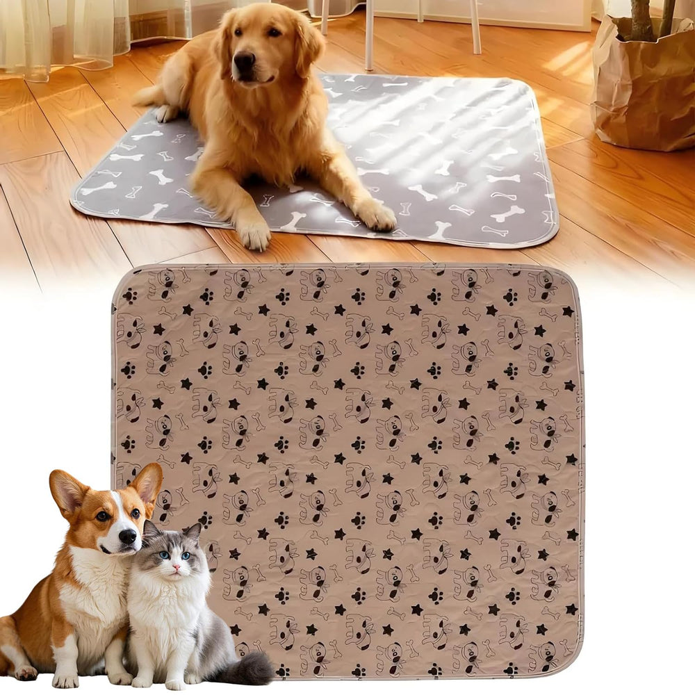 Tapis Kacitalone lavable pour chiot et chat avec absorption rapide.