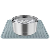Bol Kactoily en inox 3L pour chien, capacité adaptée aux grands chiens.