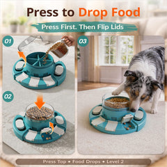 KadTC puzzle chien – couvercles et flips pour interagir et s’amuser.