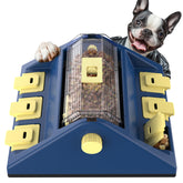KADTC puzzle-chien deux niveaux grande-taille pour stimulation mentale et repas plus lent.