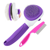 KALAMANDA brosse pour chats et chiens, capture rapidement les poils morts lors du brossage.
