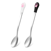 Cuillère Kalione pour nourriture humide, petite taille idéale pour chats et petits chiens.