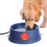 K&H Thermal-Bowl abreuvoir extérieur chauffé 96 oz évitant le gel pour chiens et chats.