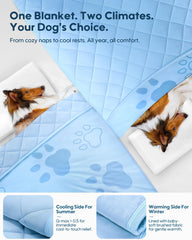 Kasbah couverture chien design double-face été/hiver
