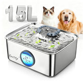 Kastty fontaine-eau-chien-15l-capacite: grande capacité pour plusieurs animaux.