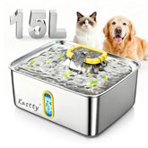 Kastty fontaine-eau-chien-capacite-15l offre hydratation durable pour chiens et chats.