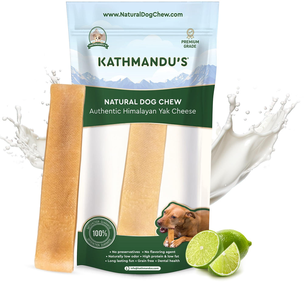KATHMANDU'S Fromage de Yak, emballage prêt à offrir pour chien