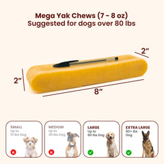 KATHMANDU'S Fromage Yak, soin dentaire naturel pour chiens