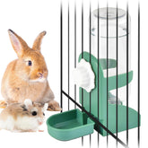 Kathson distributeur d Eau lapin sans goutte pour cage, hydratation fiable.