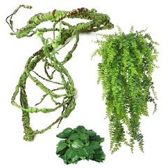 Kathson vignes jungle flexibles pour créer un décor naturel dans le terrarium.
