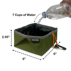 KATOZOO bol voyage 60oz, grande capacité pour hydratation en déplacement.