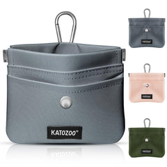Poche friandises KATOZOO attachée à la ceinture pour un accès rapide lors des balades.