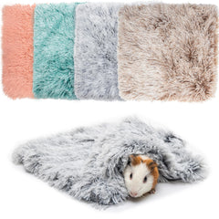 Kaycowza: couverture pluche douce pour petits animaux, ensemble 4-pack réconfort.